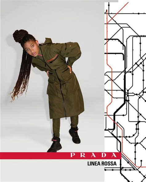 willow smith prada linea rossa|Willow Smith Teases Prada Linea Rossa Fall/Winter 2019 with.